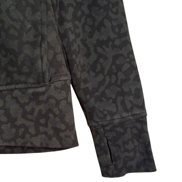 Lululemon Scuba Hoodie Light Cotton Fleece Formation Camo Evergreen Multi - Picture 8 of 15